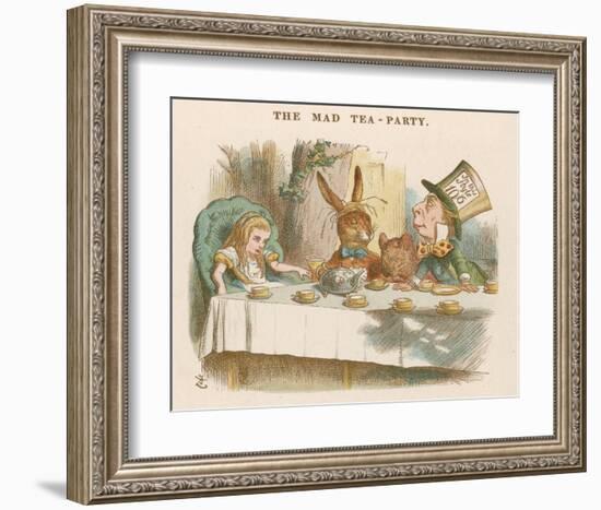 The Mad Tea Party-null-Framed Art Print