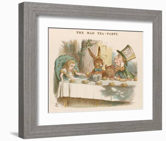 The Mad Tea Party-null-Framed Art Print