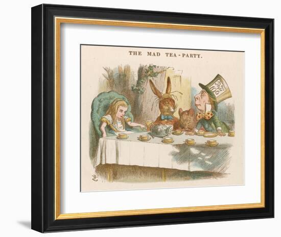 The Mad Tea Party-null-Framed Art Print