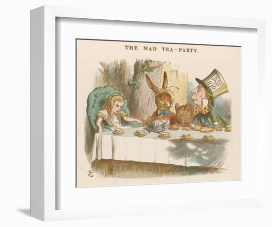 The Mad Tea Party-null-Framed Art Print