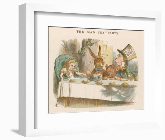 The Mad Tea Party-null-Framed Giclee Print