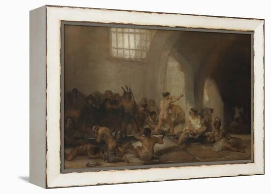 The Madhouse-Francisco de Goya-Framed Premier Image Canvas