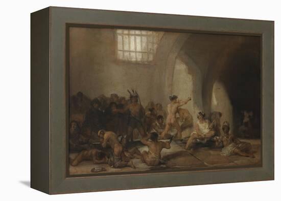 The Madhouse-Francisco de Goya-Framed Premier Image Canvas