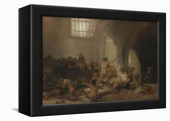 The Madhouse-Francisco de Goya-Framed Premier Image Canvas