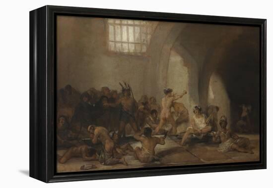 The Madhouse-Francisco de Goya-Framed Premier Image Canvas