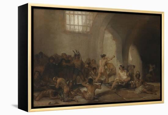 The Madhouse-Francisco de Goya-Framed Premier Image Canvas