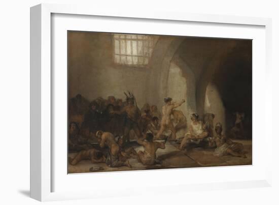 The Madhouse-Francisco de Goya-Framed Giclee Print