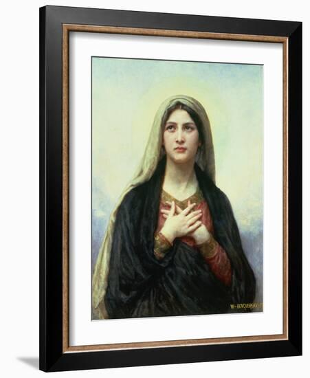 The Madonna, 1905 by Bouguereau-William-Adolphe Bouguereau-Framed Giclee Print