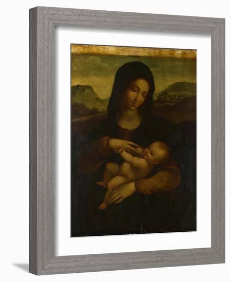 The Madonna and Child, C. 1520-Sodoma-Framed Giclee Print