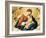 The Madonna and Child in Glory with Cherubs-Giovanni Battista Salvi da Sassoferrato-Framed Giclee Print