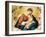 The Madonna and Child in Glory with Cherubs-Giovanni Battista Salvi da Sassoferrato-Framed Giclee Print