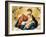 The Madonna and Child in Glory with Cherubs-Giovanni Battista Salvi da Sassoferrato-Framed Giclee Print