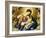 The Madonna and Child in Glory with Cherubs-Giovanni Battista Salvi da Sassoferrato-Framed Giclee Print