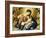 The Madonna and Child in Glory with Cherubs-Giovanni Battista Salvi da Sassoferrato-Framed Giclee Print