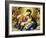 The Madonna and Child in Glory with Cherubs-Giovanni Battista Salvi da Sassoferrato-Framed Giclee Print