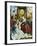 The Madonna and Child, with St. Ann, Surrounded by Angels and Donors-Bernard van Orley-Framed Giclee Print