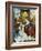 The Madonna and Child, with St. Ann, Surrounded by Angels and Donors-Bernard van Orley-Framed Giclee Print