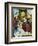 The Madonna and Child, with St. Ann, Surrounded by Angels and Donors-Bernard van Orley-Framed Giclee Print