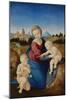 The Madonna and Child with the Infant Baptist (The Esterházy Madonn)-Raphael-Mounted Giclee Print
