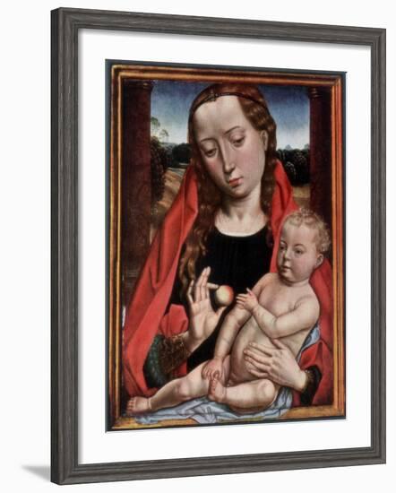 The Madonna and Child-Hans Memling-Framed Giclee Print