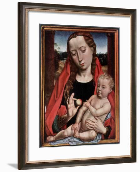 The Madonna and Child-Hans Memling-Framed Giclee Print