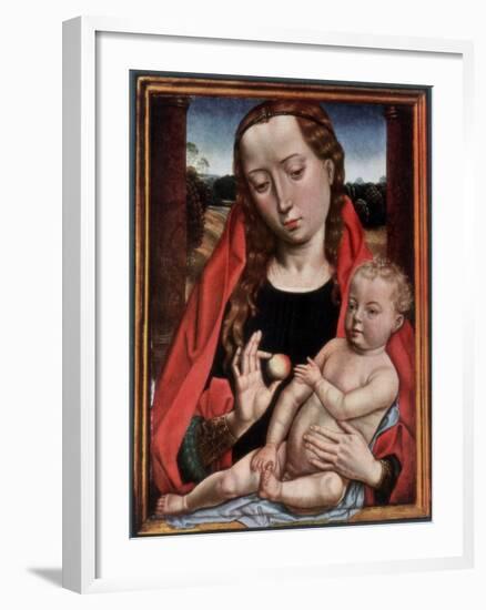 The Madonna and Child-Hans Memling-Framed Giclee Print
