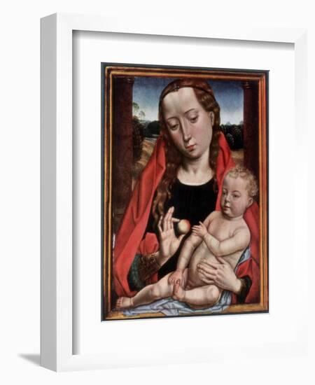 The Madonna and Child-Hans Memling-Framed Giclee Print