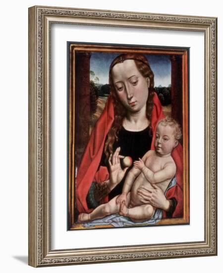 The Madonna and Child-Hans Memling-Framed Giclee Print