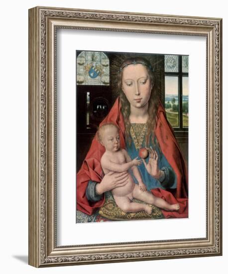 The Madonna and Child-Hans Memling-Framed Giclee Print