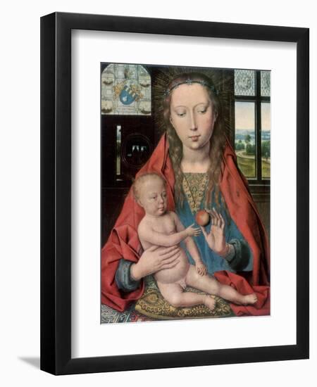 The Madonna and Child-Hans Memling-Framed Giclee Print