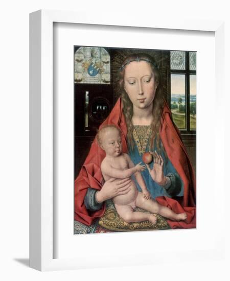 The Madonna and Child-Hans Memling-Framed Giclee Print