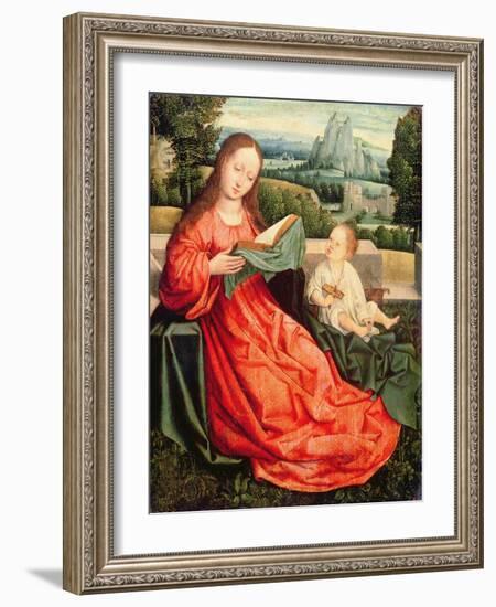 The Madonna and Child-Flemish-Framed Giclee Print