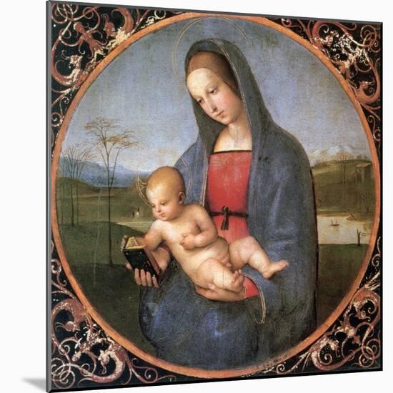 The Madonna Conestabile, 1502-1503-Raphael-Mounted Giclee Print