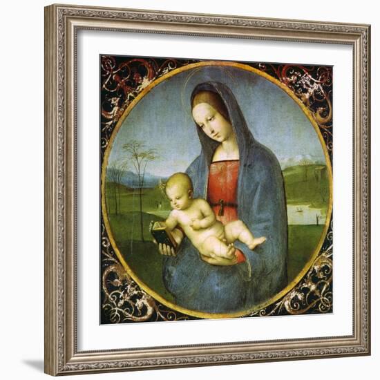 The Madonna Conestabile, 1502-1503-Raphael-Framed Giclee Print