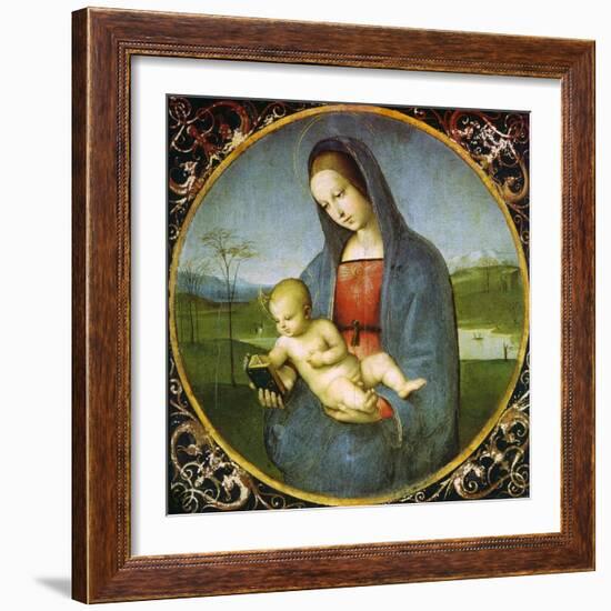 The Madonna Conestabile, 1502-1503-Raphael-Framed Giclee Print