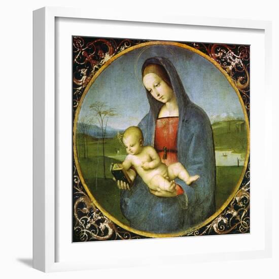 The Madonna Conestabile, 1502-1503-Raphael-Framed Giclee Print