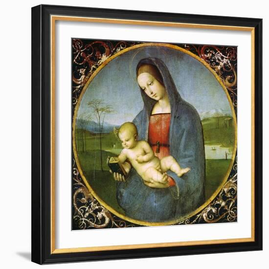 The Madonna Conestabile, 1502-1503-Raphael-Framed Giclee Print