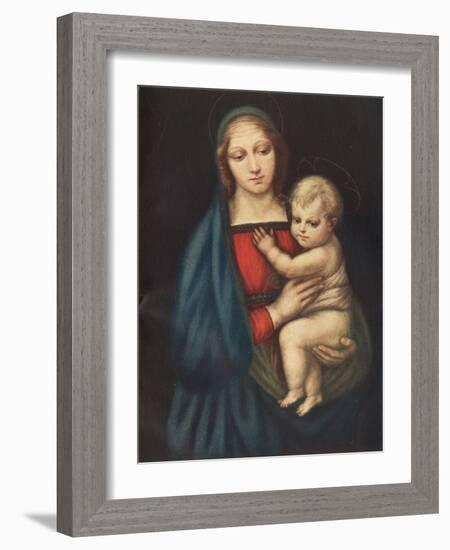 'The Madonna Del Gran Duca', 1505, (c1912)-Raphael-Framed Giclee Print