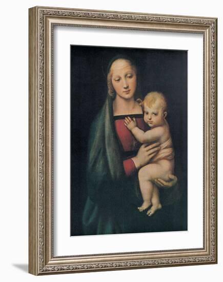 The Madonna Del Granduca-Raphael-Framed Art Print