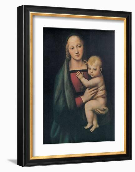 The Madonna Del Granduca-Raphael-Framed Art Print