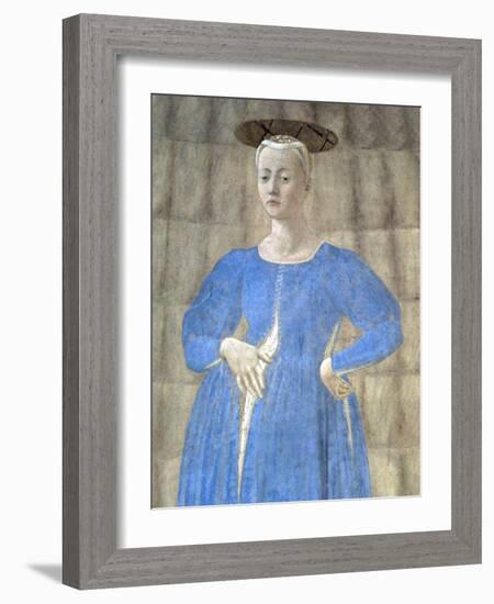 The Madonna Del Parto, c.1450-70-Piero della Francesca-Framed Giclee Print