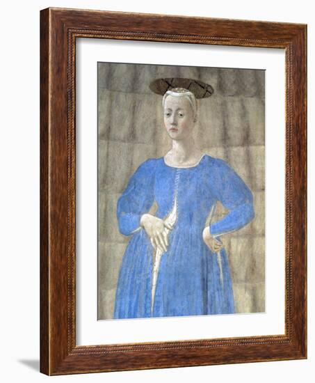 The Madonna Del Parto, c.1450-70-Piero della Francesca-Framed Giclee Print