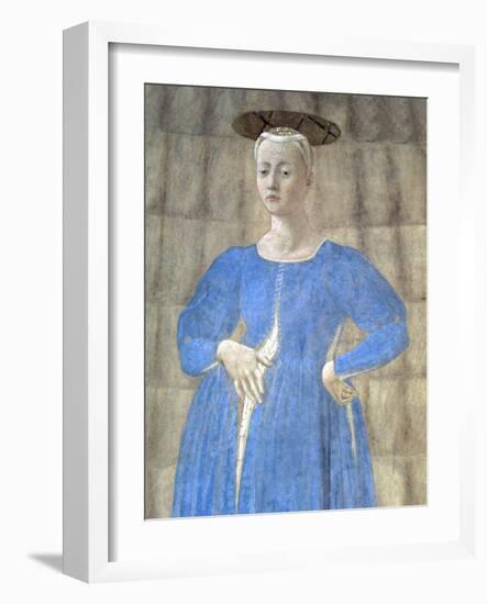 The Madonna Del Parto, c.1450-70-Piero della Francesca-Framed Giclee Print