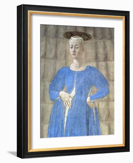 The Madonna Del Parto, c.1450-70-Piero della Francesca-Framed Giclee Print