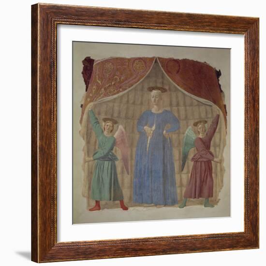 The Madonna Del Parto, c.1450-70-Piero della Francesca-Framed Giclee Print