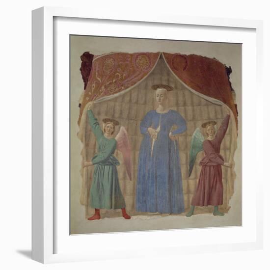 The Madonna Del Parto, c.1450-70-Piero della Francesca-Framed Giclee Print