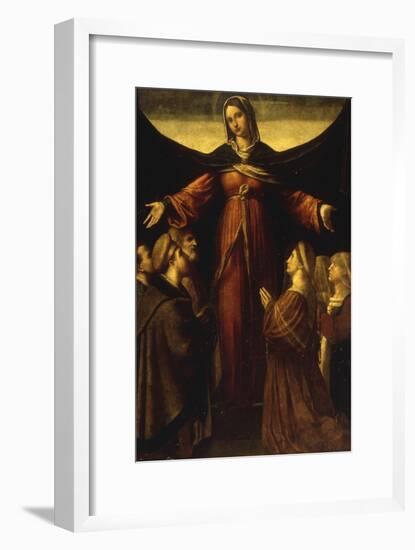 The Madonna della Misericordia-Alessandro Bonvicino-Framed Giclee Print