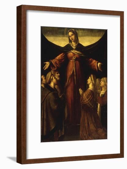 The Madonna della Misericordia-Alessandro Bonvicino-Framed Giclee Print