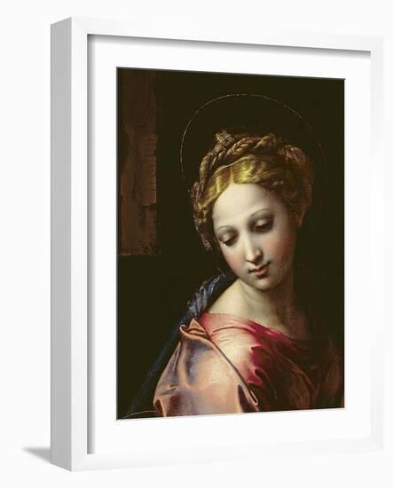 The Madonna (Detail), C.1518-Raphael-Framed Giclee Print