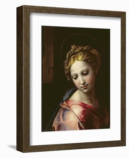 The Madonna (Detail), C.1518-Raphael-Framed Giclee Print